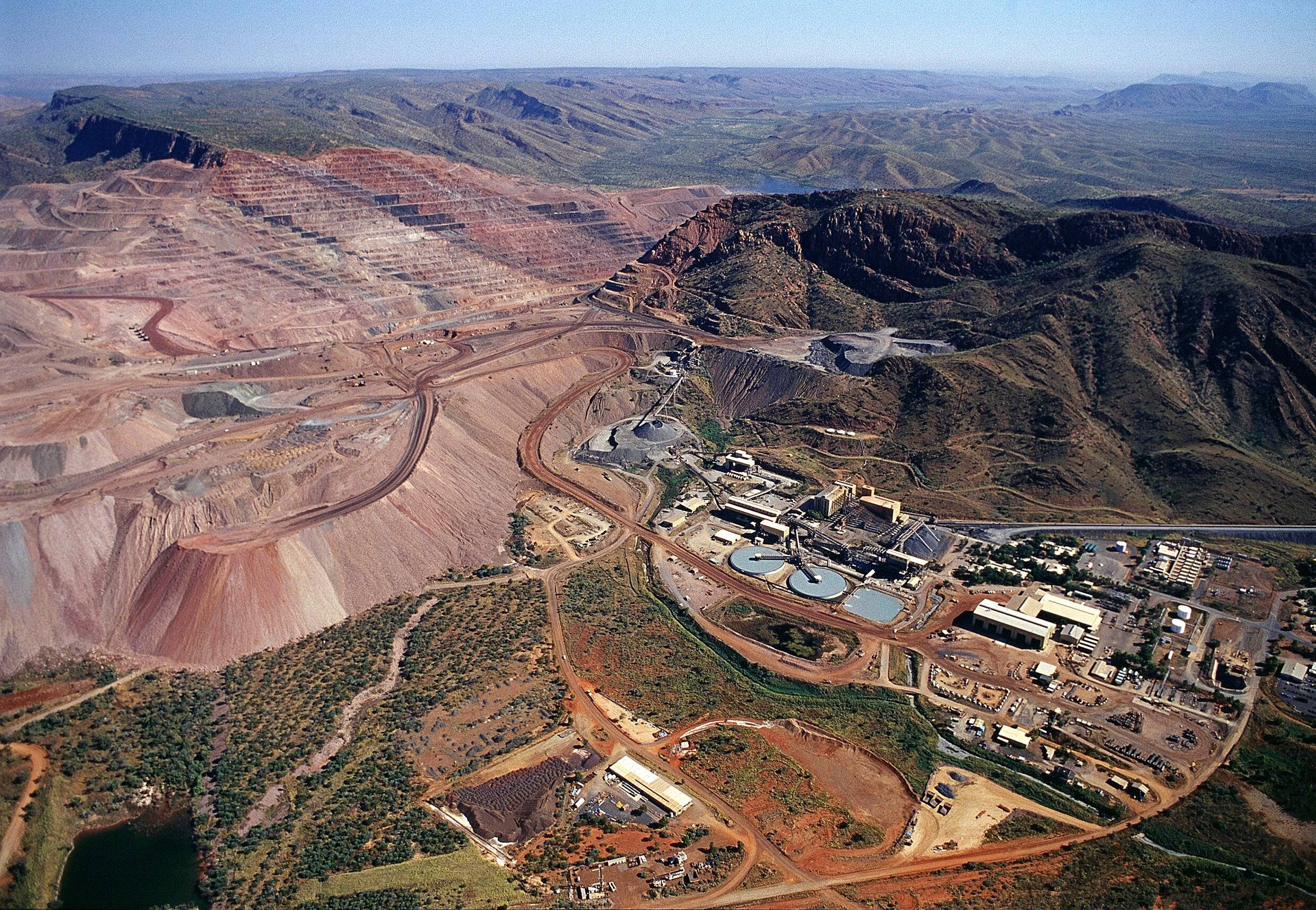 La mina de diamantes de Argyle, en la región de Kimberley (Australia Occidental), de donde procede más del 90% de los diamantes rosas (Murray Rayner vía The New York Times)