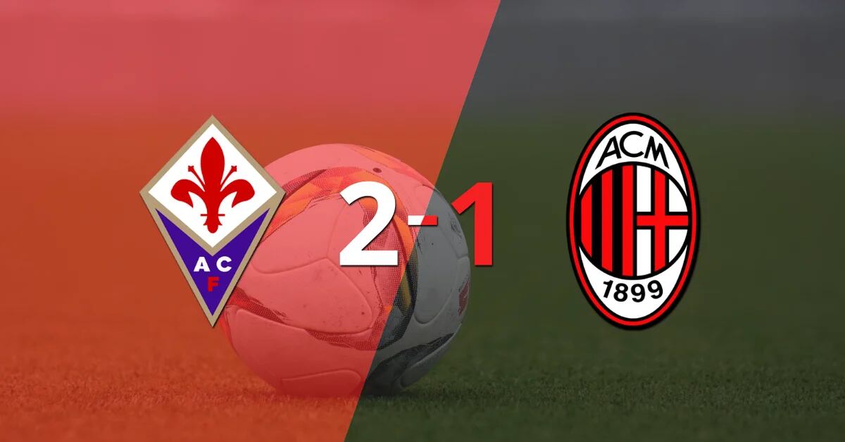Fiorentina secured a 2-1 home win over Milan