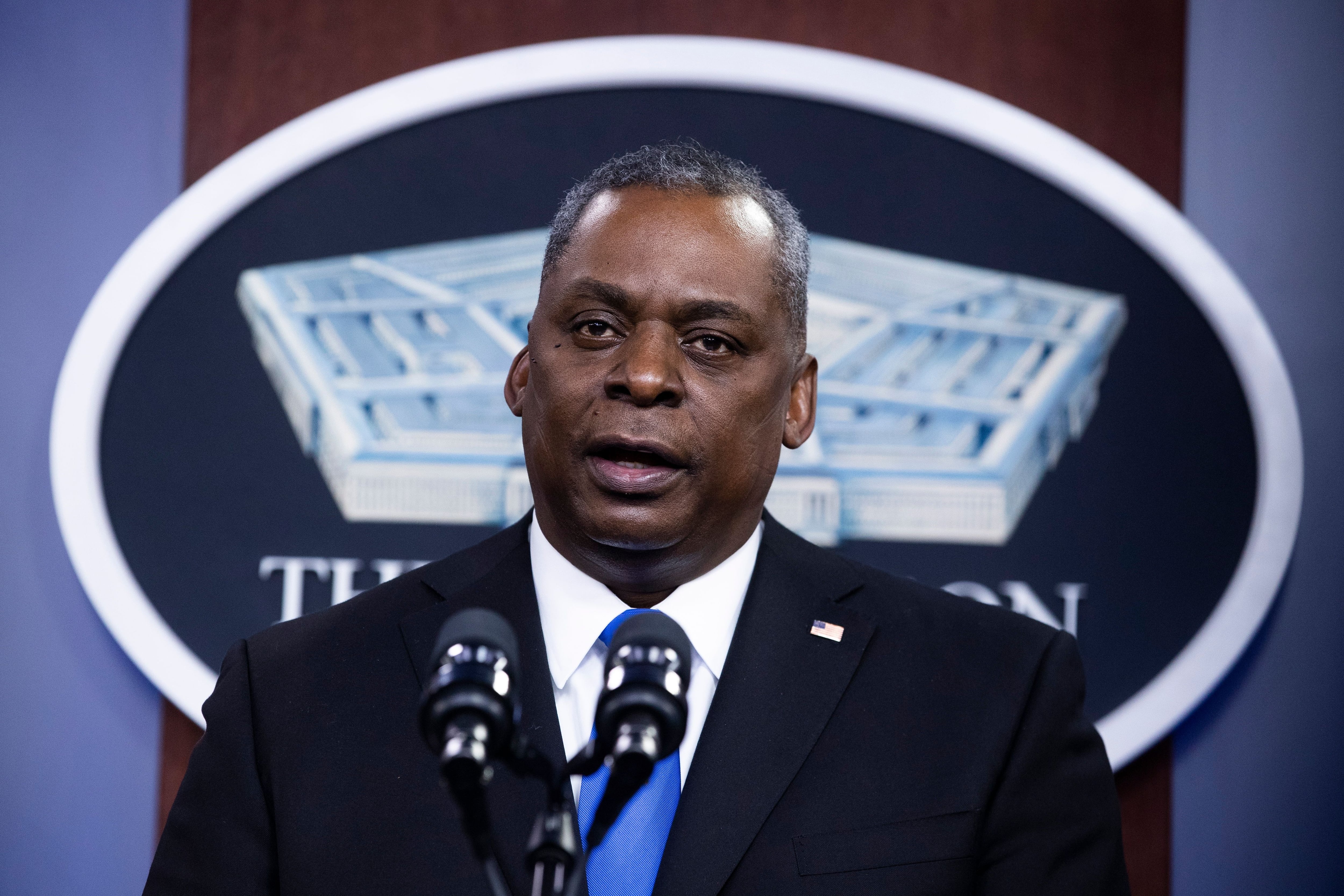 El secretario de Defensa de Estados Unidos, Lloyd Austin