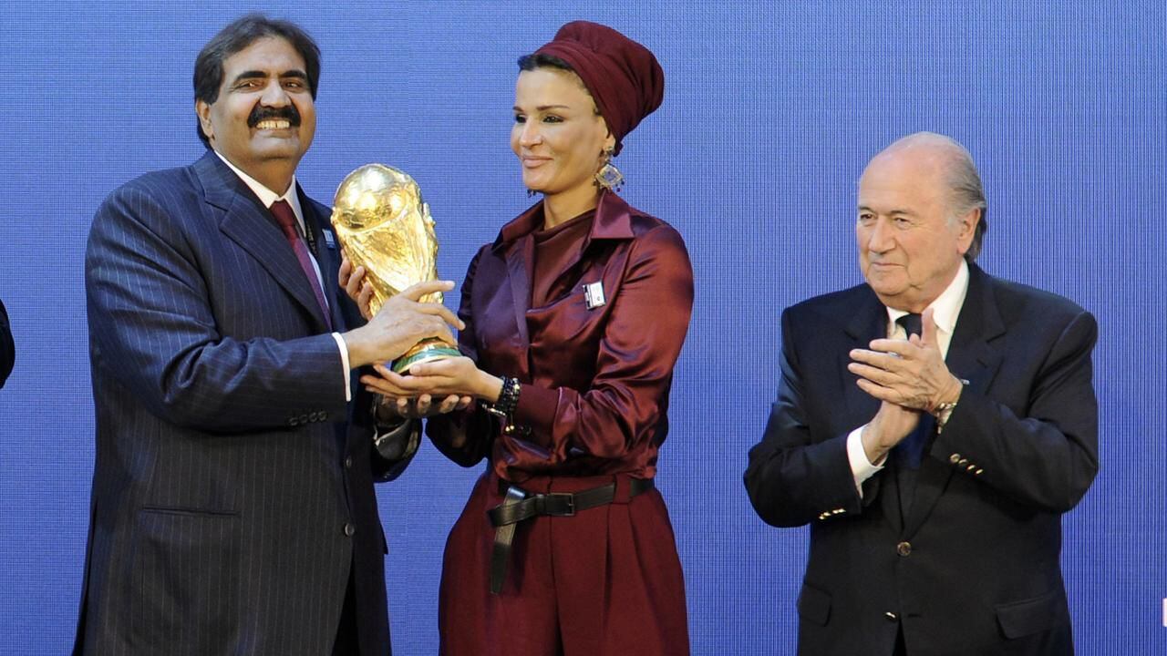 Jequesa Mozah, Blatter, FIFA