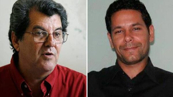 El líder del Movimiento Cristiano LIberación, Oswaldo Paya (izquierda), y el activista opositor Harold Cepero murieron en lo que Cuba llamó un “accidente” automovilístico