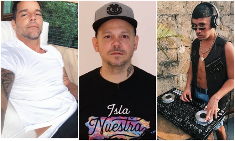 Figuras puertorriqueÃ±as alzaron su voz contra RossellÃ³ (Instagram: rickymartin, residente, badbunnypr)