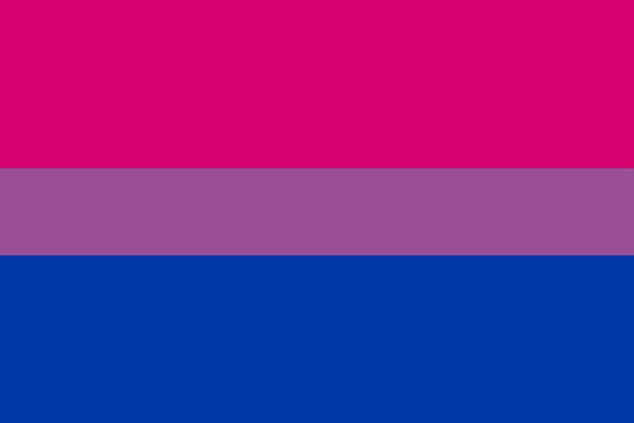 La bandera Bisexual (Foto: Wikipedia)
