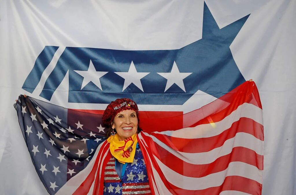 Priscilla Chavez, delegada demócrata por New Mexico (Reuters)
