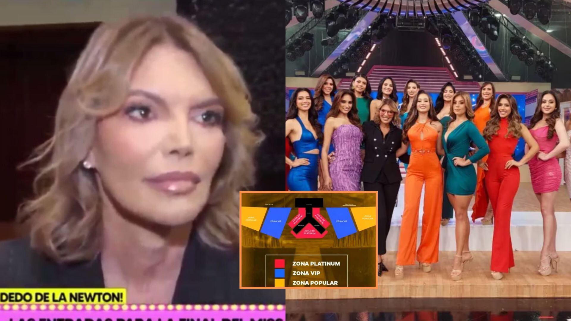 Jessica Newton defiende exorbitantes precios para asistir a la coronación de Miss Perú 2024.