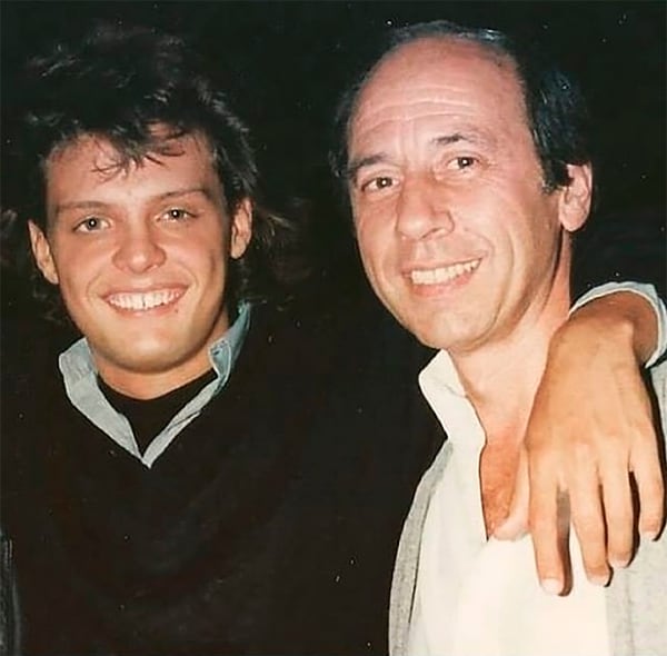 Luis Miguel y Hugo López comenzaron a trabajar juntos a fines de la década del ’80