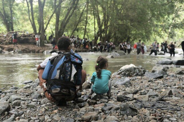 Los migrantes irregulares han incrementado. Los ecuatorianos son la segunda nacionalidad que más cruzó la Selva del Darién con destino a Norteamérica, según las autoridades panameñas (Colprensa)