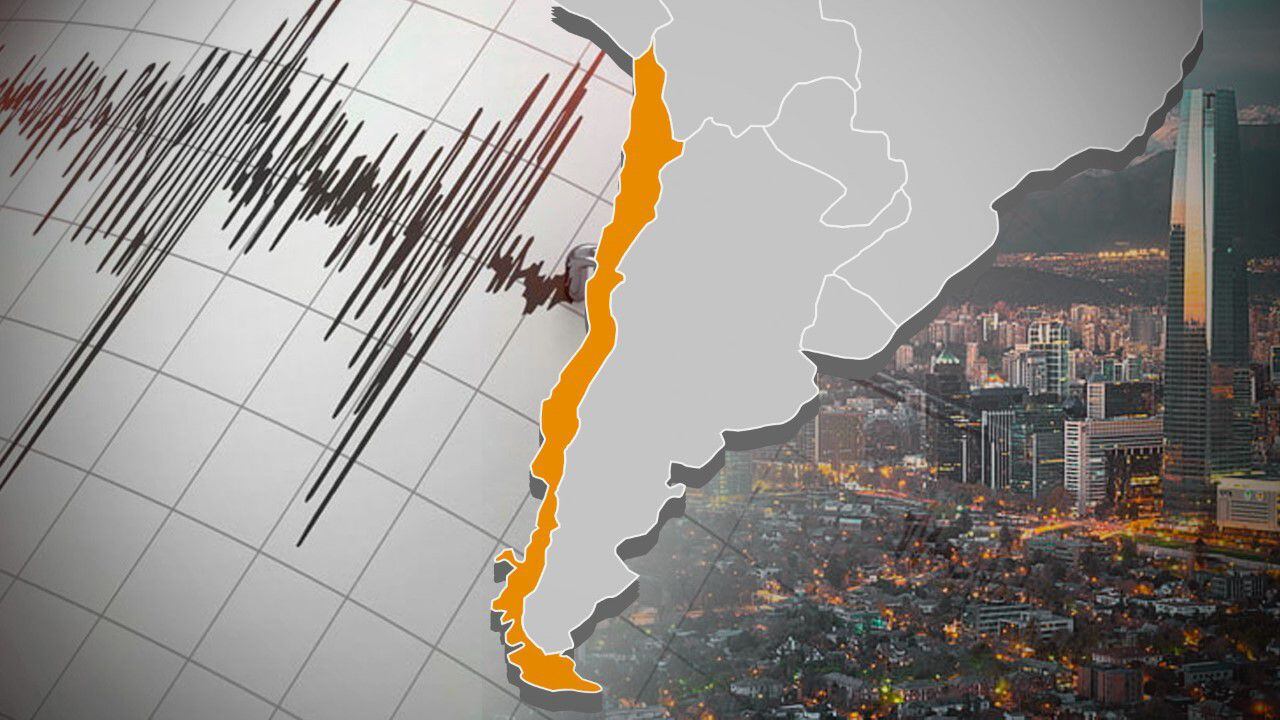 El sismo se registró en la ciudad de Tirúa (Infobae)