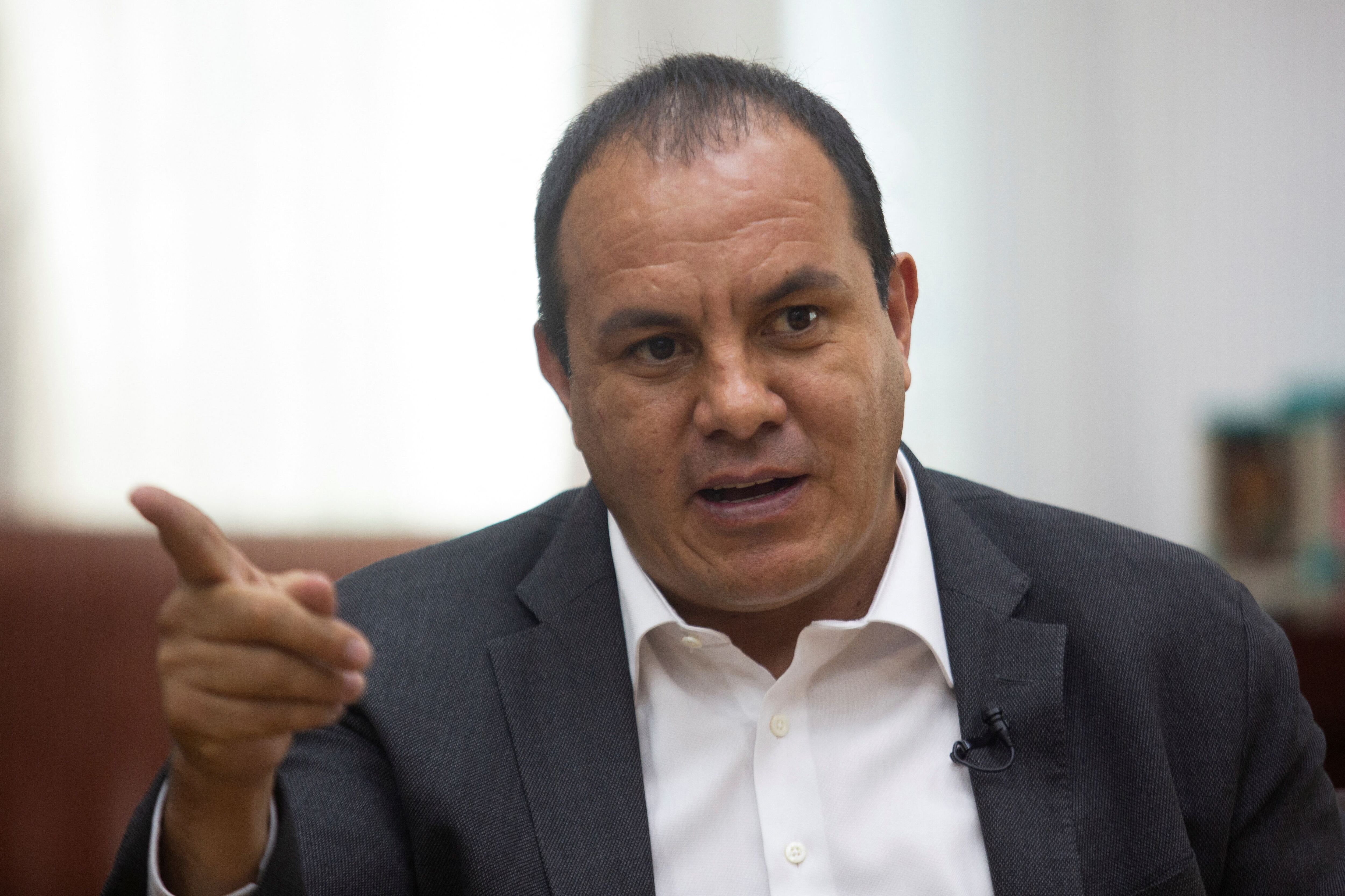 Su despedida del tricolor se dio en 2014, actualmente es Gobernador de Morelos. REUTERS/Quetzalli Nicte-Ha