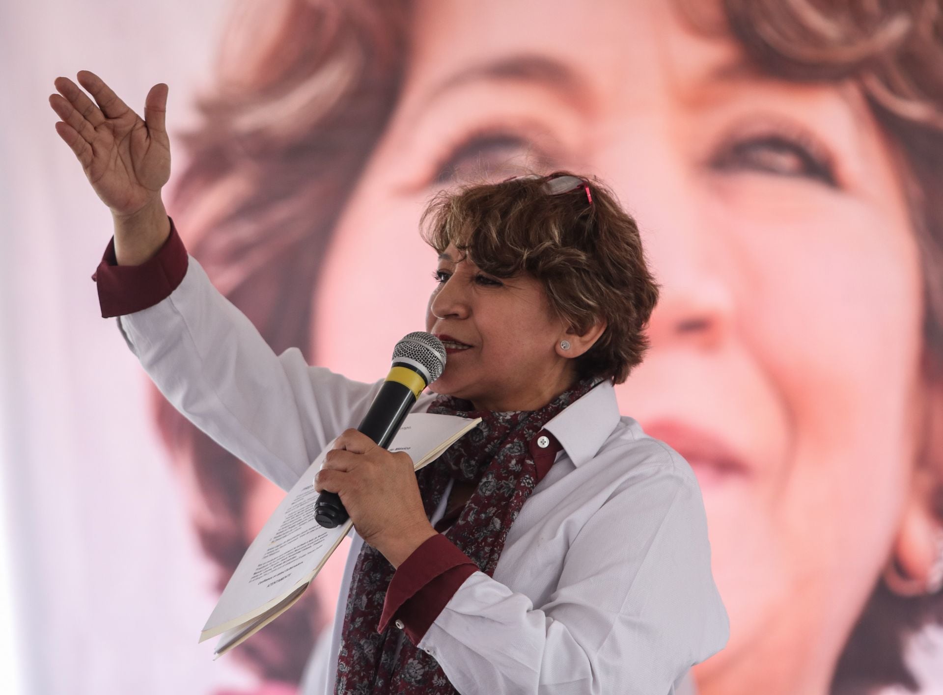 Delfina Gómez puso fin a más de 90 años de gobernanza del PRI en el Edomex. (ANDREA MURCIA /CUARTOSCURO)