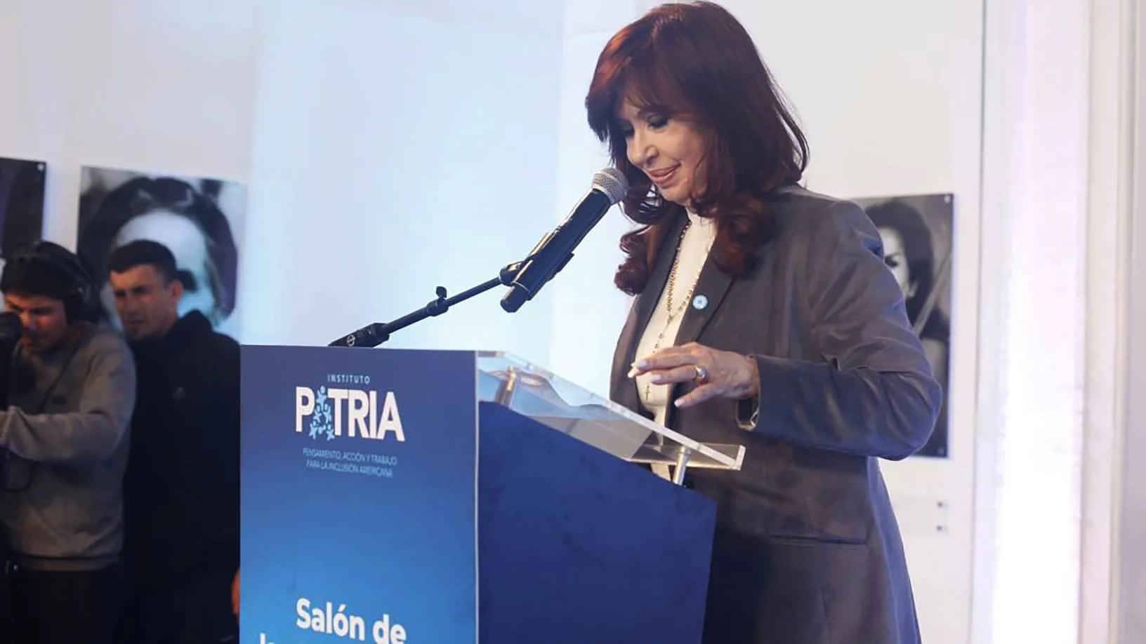Inauguración del Salón de las Mujeres del Bicentenario del Instituto Patria - Cristina Fernández de Kirchner
