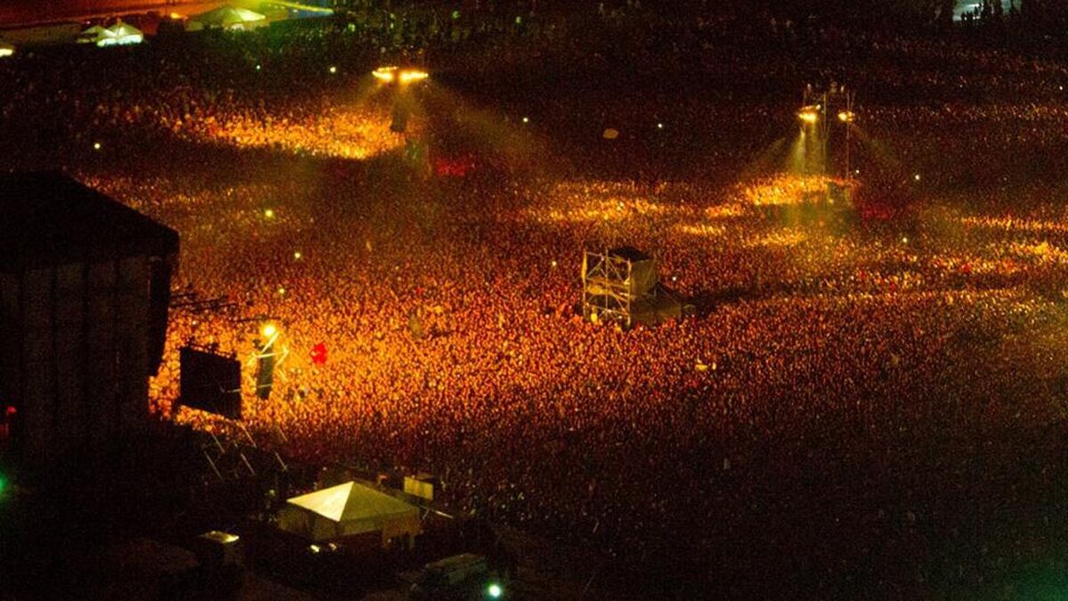 Nuevo Video En Hd Del Recital Del Indio Solari Infobae indio solari