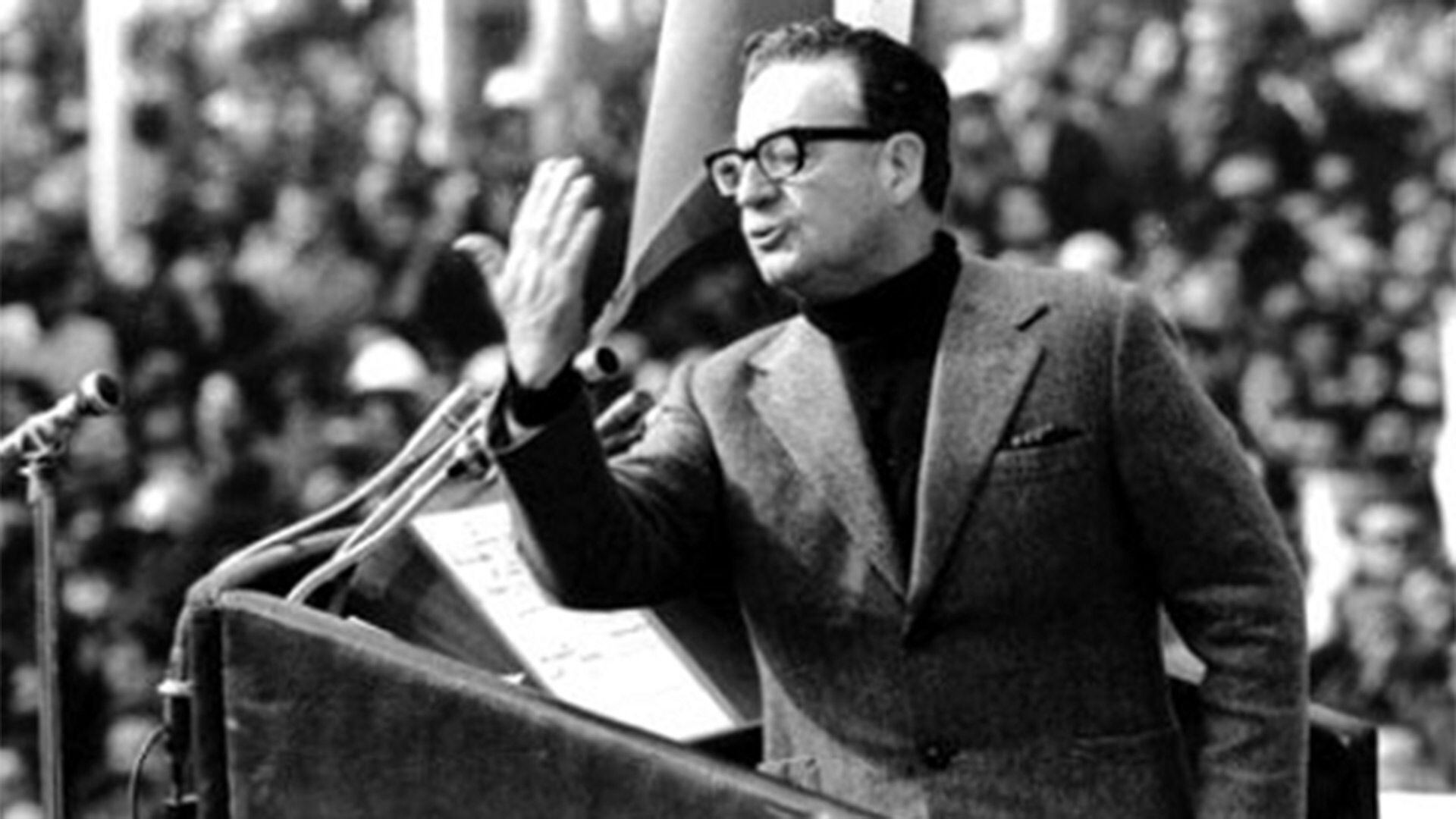 Triunfo de Salvador Allende