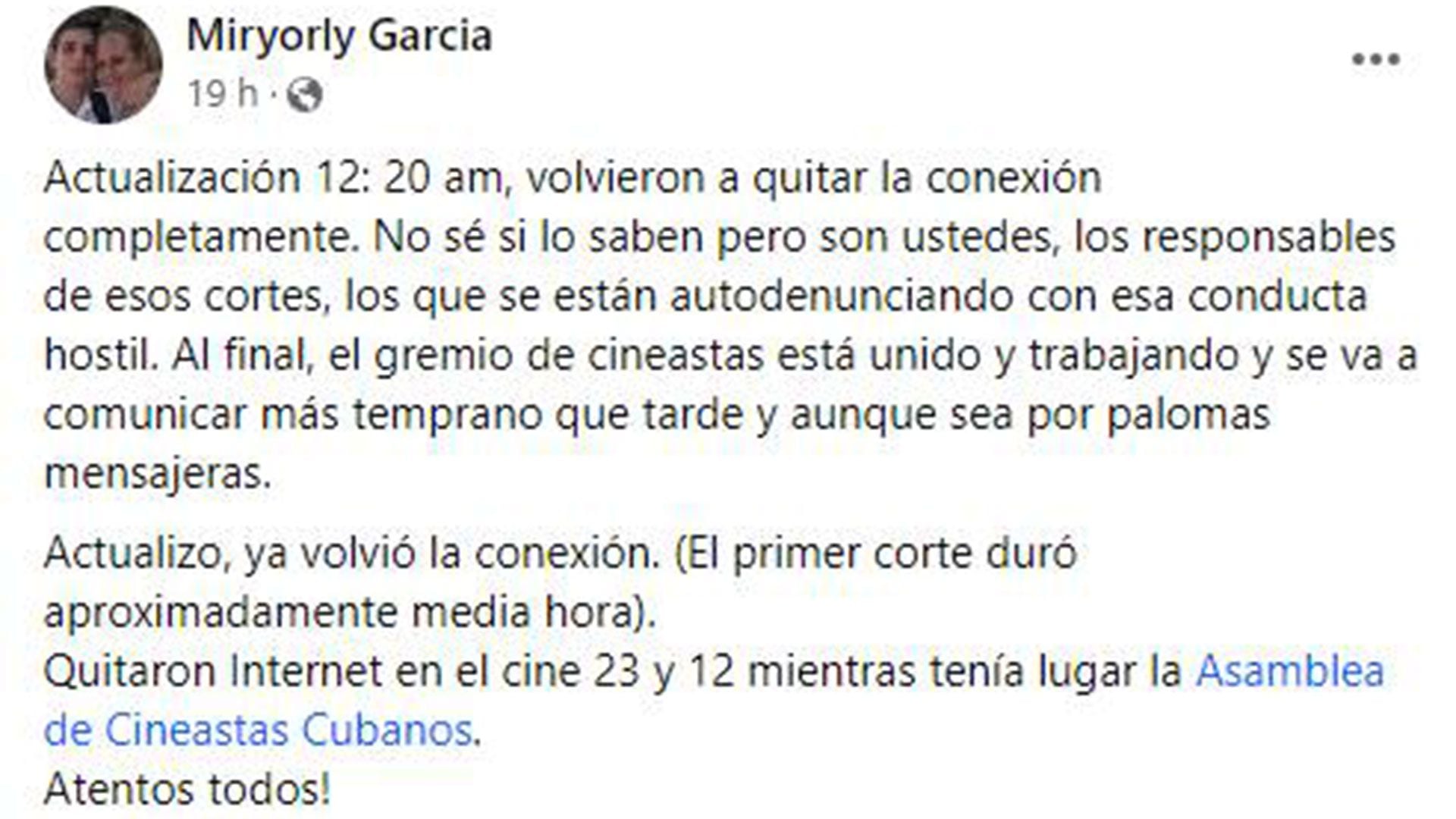 Muchas personas denunciaron lo ocurrido
