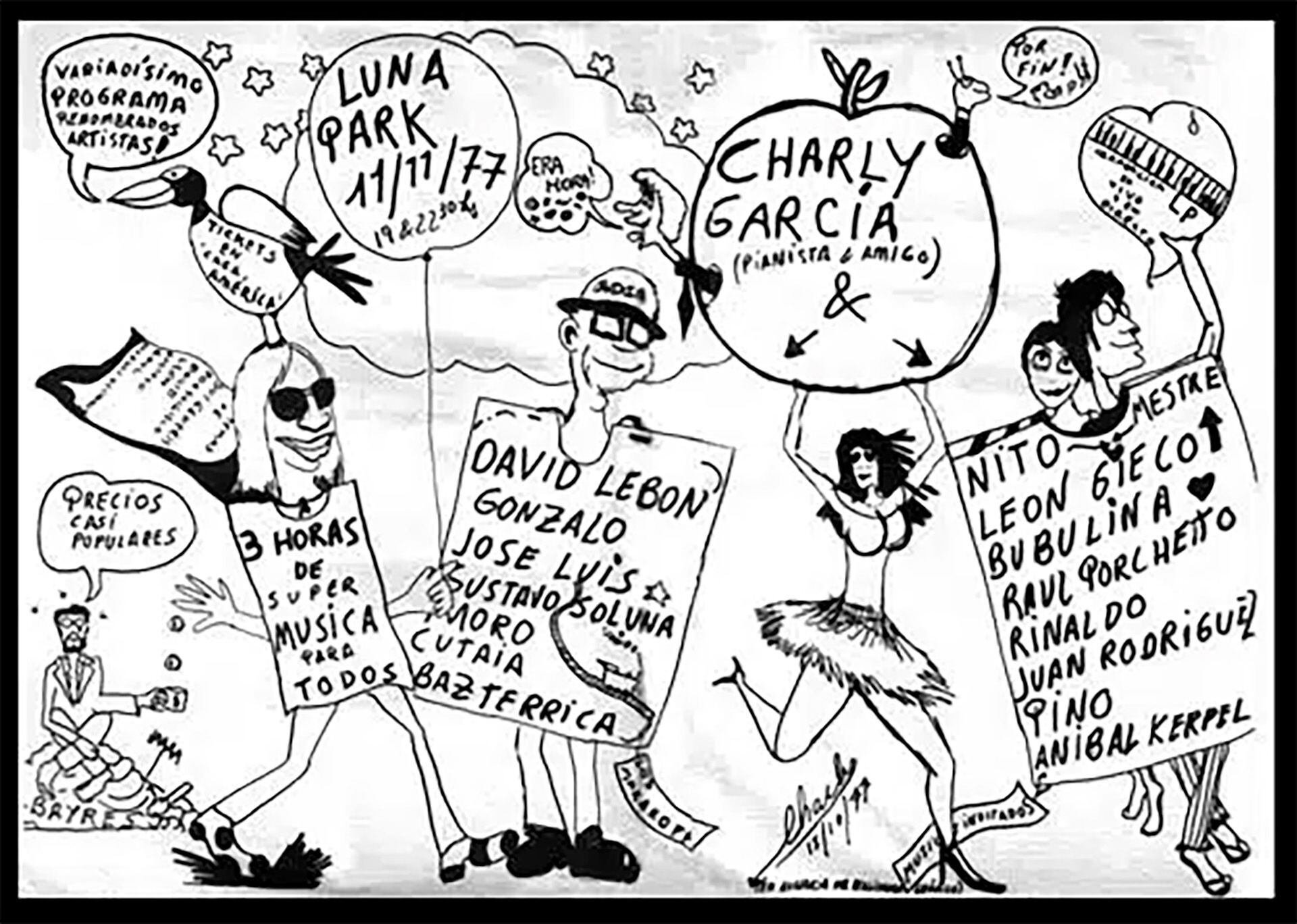 El afiche del Festival del amor