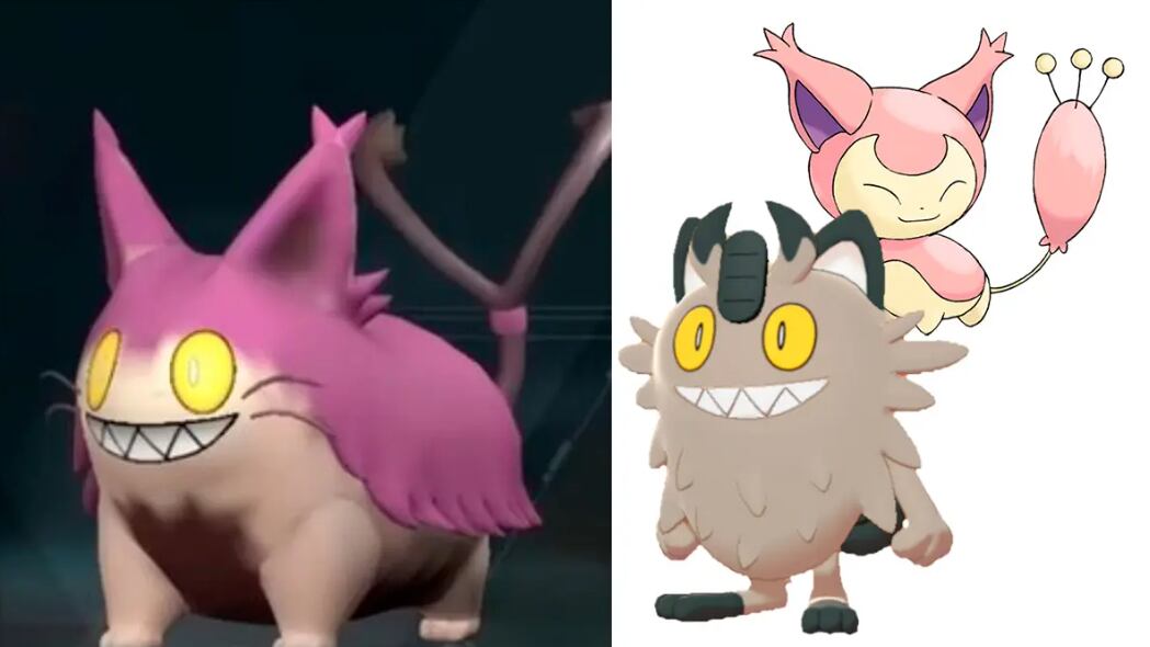 Las críticas sobre su parecido con Pokémon. A la derecha hay una criatura de Palworld y en la izquierda un Pokémon. (Palworld)