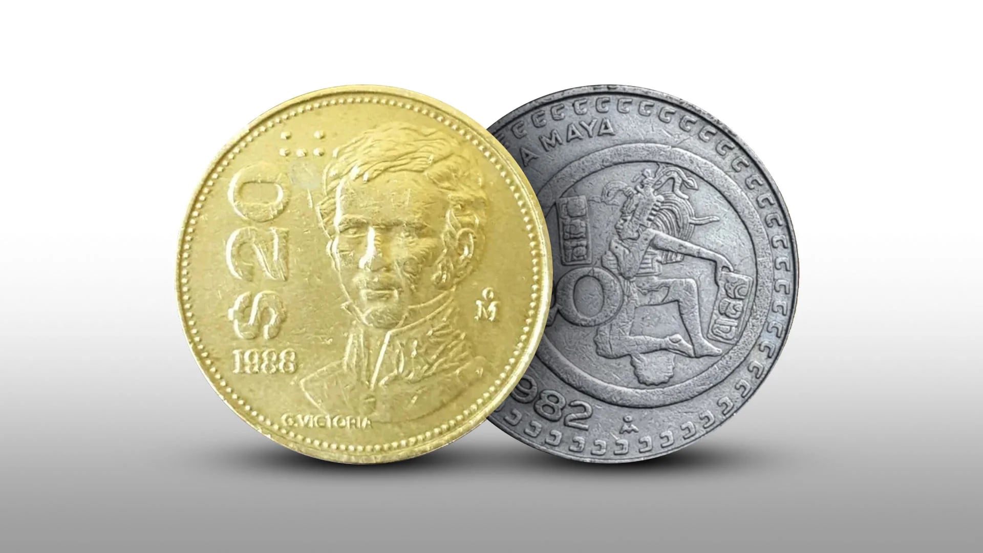 Dos monedas de 20 pesos se cotizan juntas en línea hasta en 33,999 pesos.