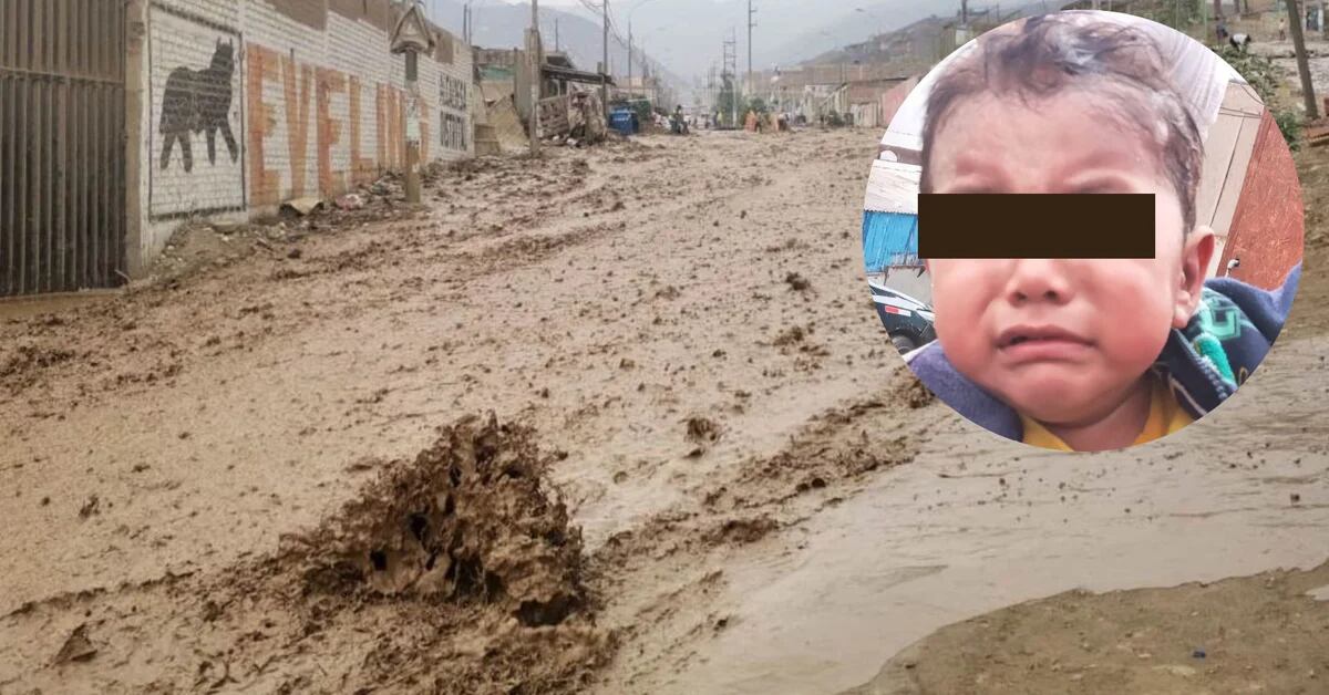 3-year-old boy who lived by a miracle is freed after being swept away by a landslide in Jicamarca