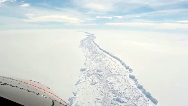 Los hielos antárticos también se destacaron en el año