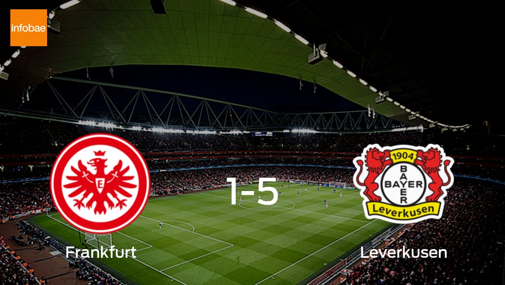La Bundesliga está considerada como una de las mejores en el mundo. (Infobae)Leverkusen redondeó una magnífica actuación ante a Frankfurt, al que goleó por 5-1 durante el partido disputado en el 