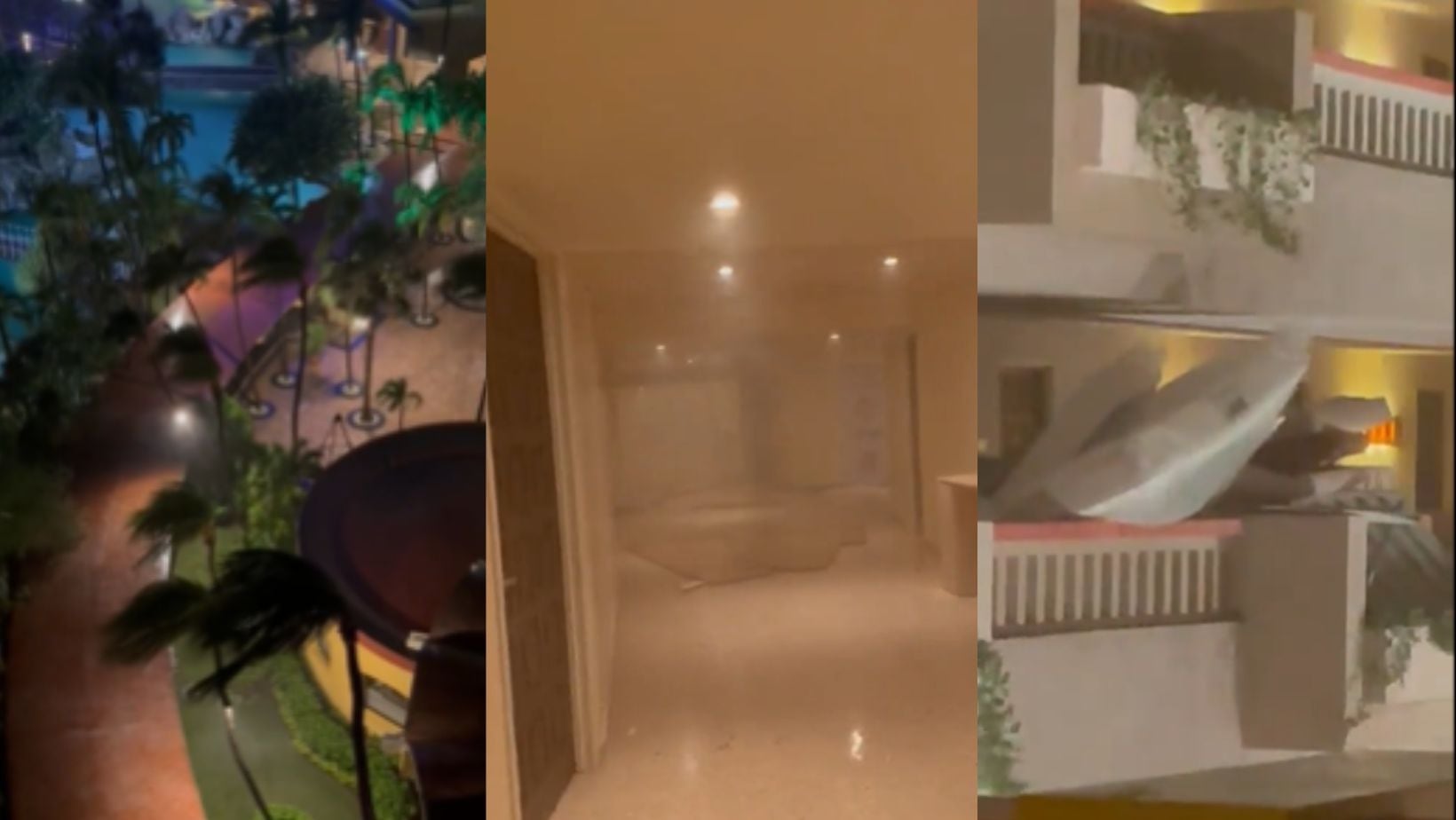 Turistas varados en Acapulco compartieron videos de la destrucción  provocada por impacto del huracán Otis - Infobae