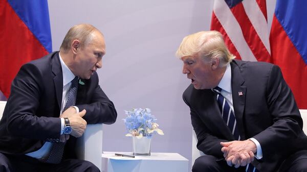 Vladimir Putín y Donald Trump en la cumbre del G20 (Reuters)