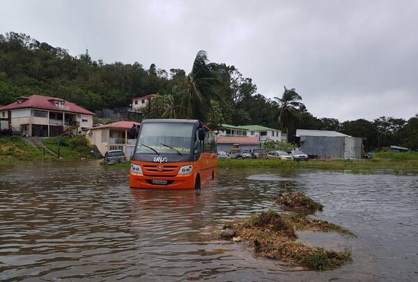 El huracán María provocó numerosas inundaciones (AP)