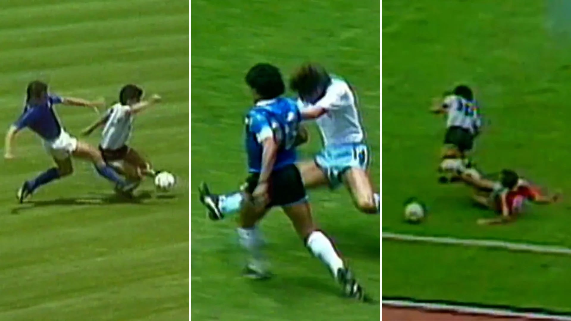 La FIFA publicó el cruento compilado de patadas que sufrió Diego Maradona en México 1986: “Lideró y brilló, pero también resistió a todo esto”