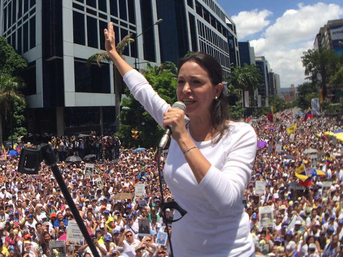 María Corina Machado se distanció de la propuesta unitaria de Juan Guaidó  en Venezuela - Infobae