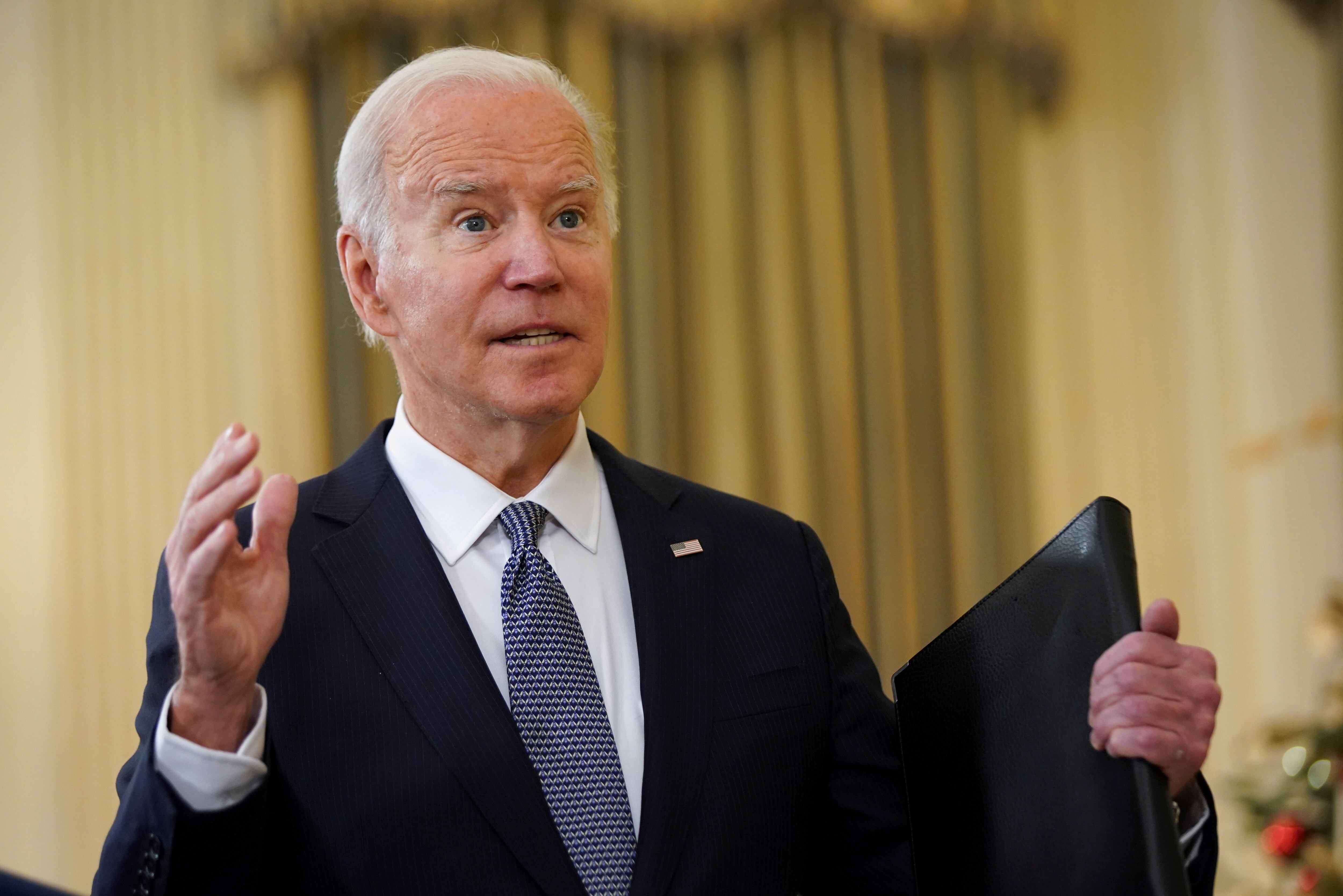 Joe Biden, presidente de Estados Unidos (REUTERS/Kevin Lamarque)