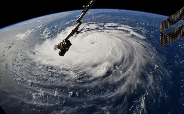 Vista desde la EstaciíÂ³n Espacial Internacional (AFP)