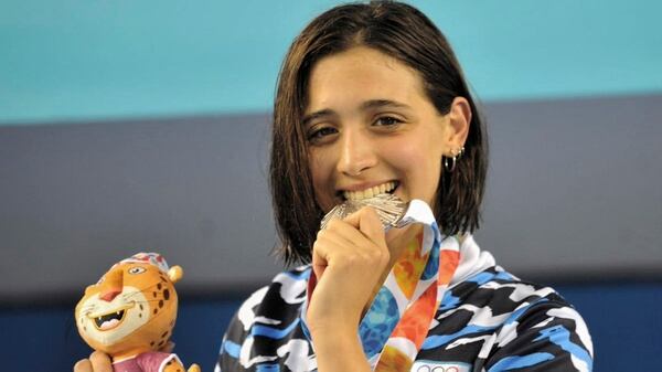 La nadadora Pignatiello colaborÃ³ con dos medallas de plata (NA)