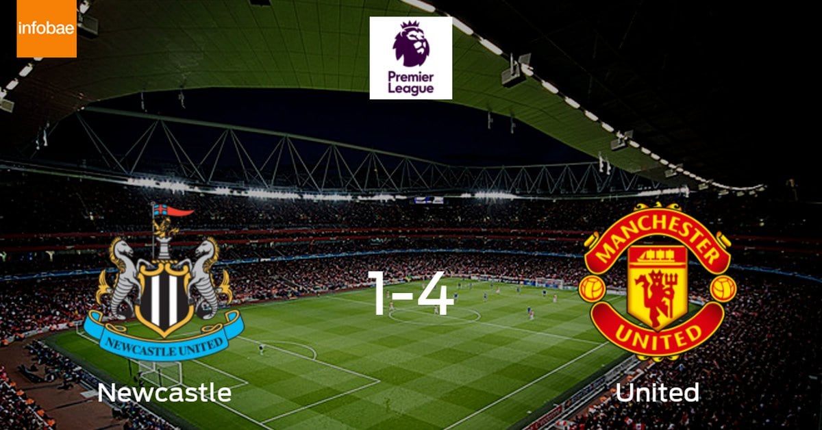 Manchester United se lleva la victoria tras golear 4-1 a Newcastle United - Infobae