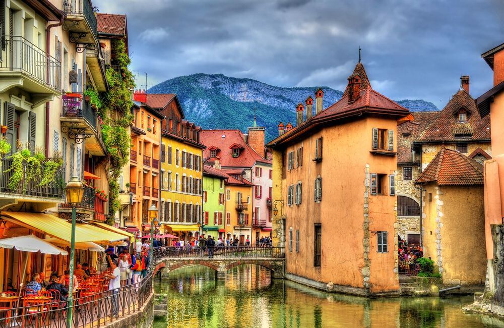 Annecy, en Francia (Shutterstock).