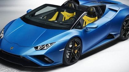 Otro de los colores en que se presenta el Lamborghini Huracan Evo Spyder