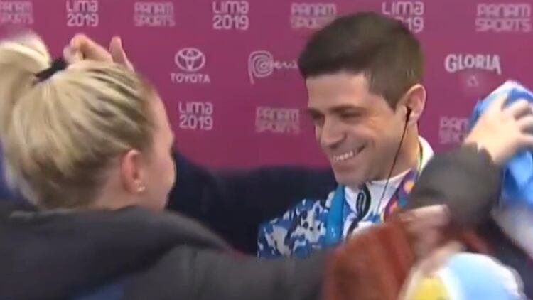 Molinari le propuso casamiento a su pareja luego de ganar al medalla de bronce