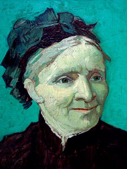 "Retrato de la madre de Van Gogh" (1888), parte del fondo del Museo Norton Simon de Pasadena, California. 