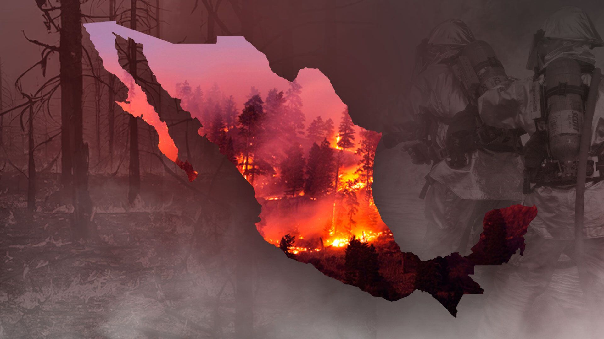 Incendios forestales - México - 27 de marzo