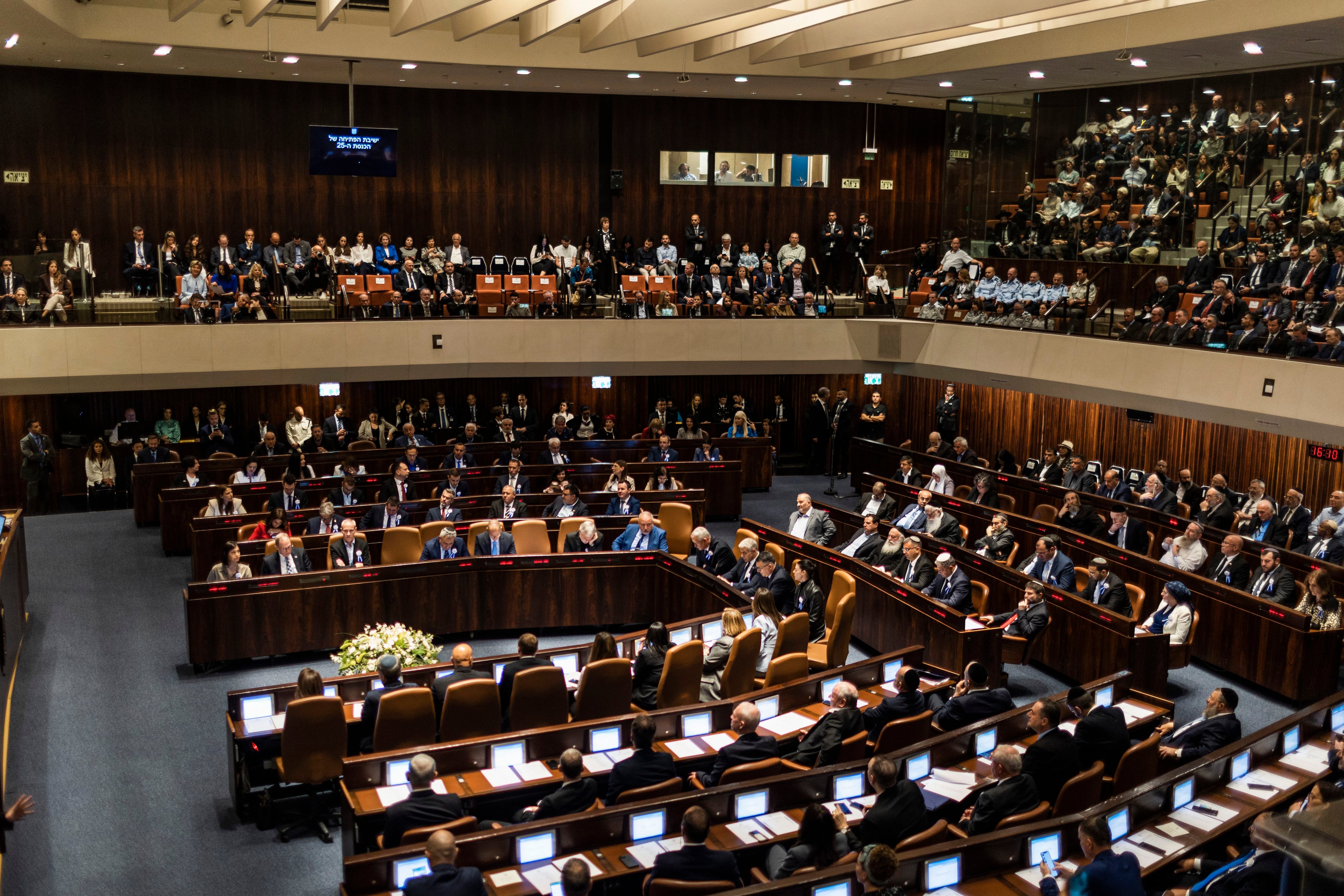Una vista general del Parlamento de Israel, la Knesset. Ilia Yefimovich/dpa/Archivo

