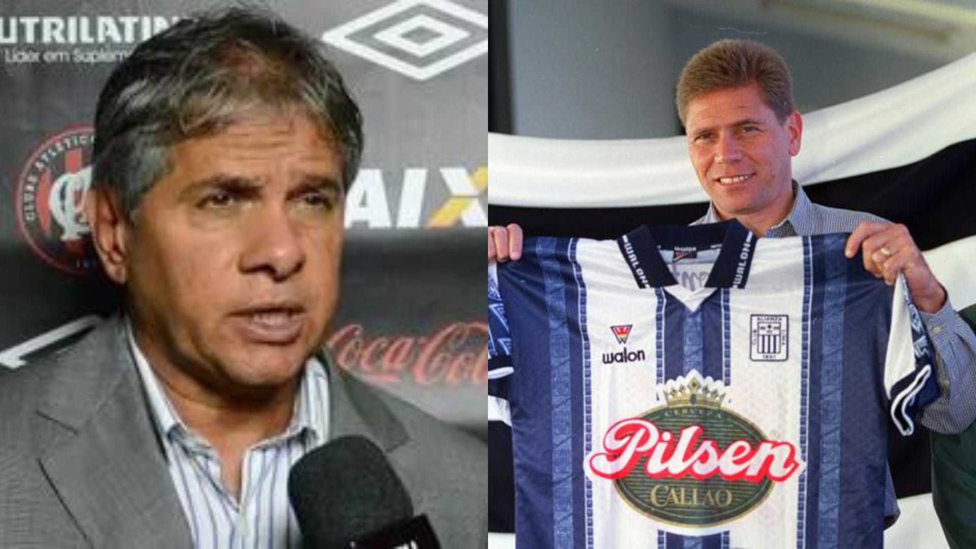 El técnico brasileño Arthur Bernardes y Paulo Autuori dirigieron tanto Alianza Lima como Atlético Mineiro. (Difusión)