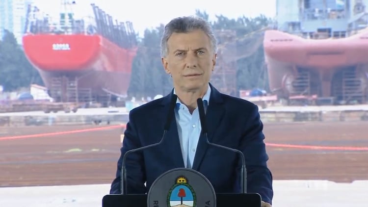 Mauricio Macri, presidente de la Nación