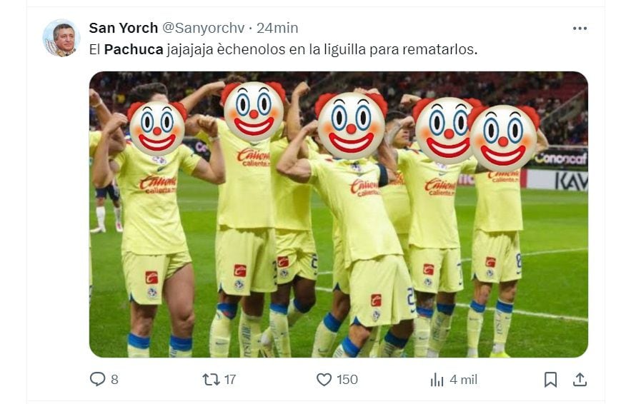Pachuca vs América Concacaf memes - 30 abril