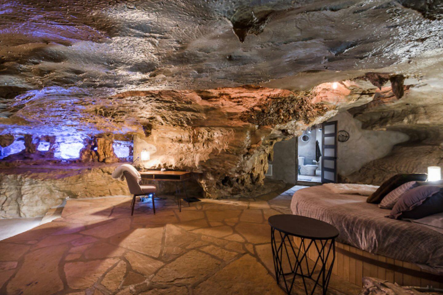 El Beckham Creek Cave Lodge no se parece a ningún otro lugar del mundo