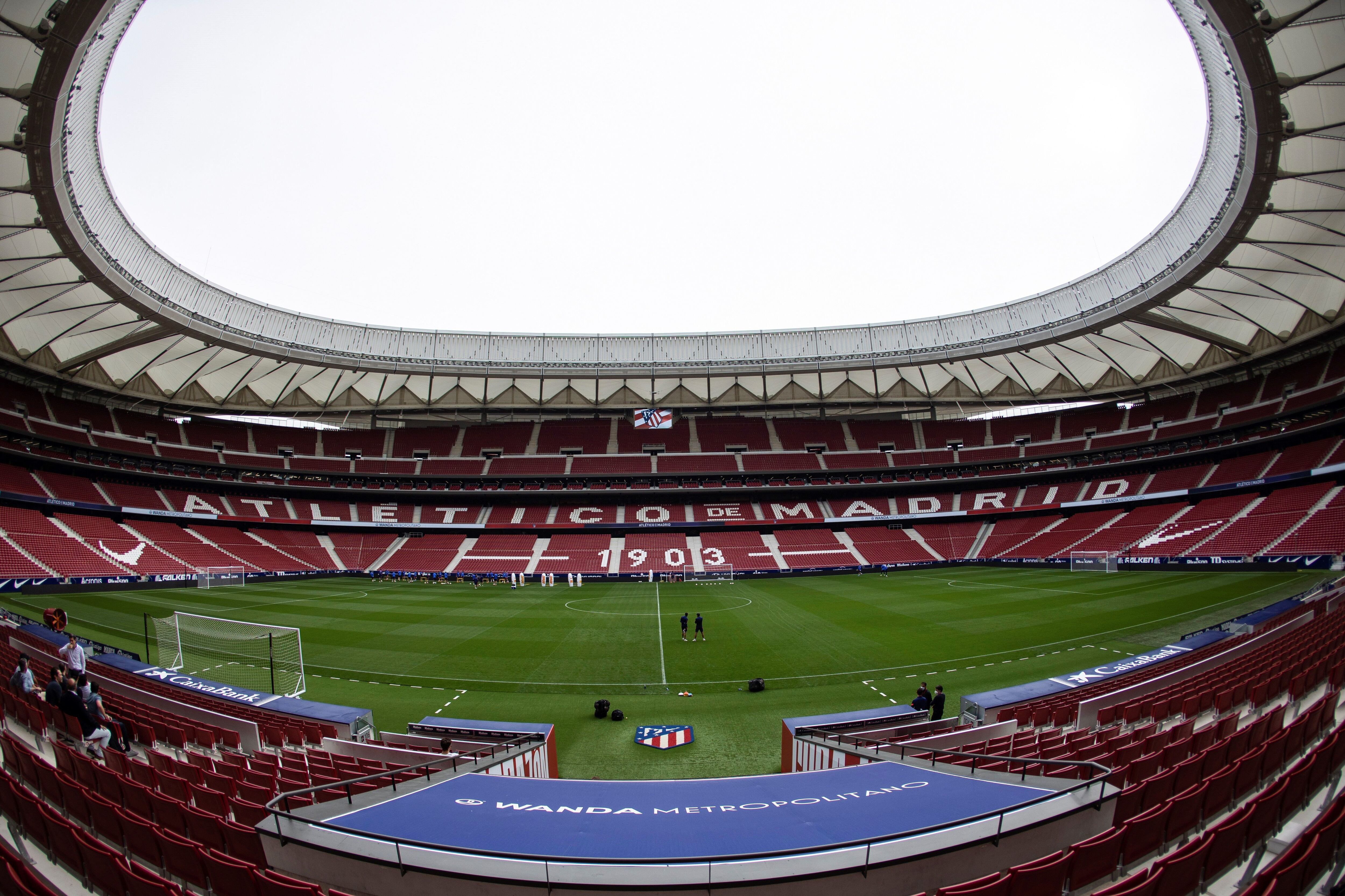 Vista del estadio Cívitas Metropolitano de Madrid, en una imagen de archivo (EFE). 