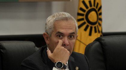 Mancera explained that the International Criminal Police Organization (Interpol) warned of a possible increase in robbery and other crimes related to anticovid vaccines (Photo: Graciela López / Cuartoscuro)