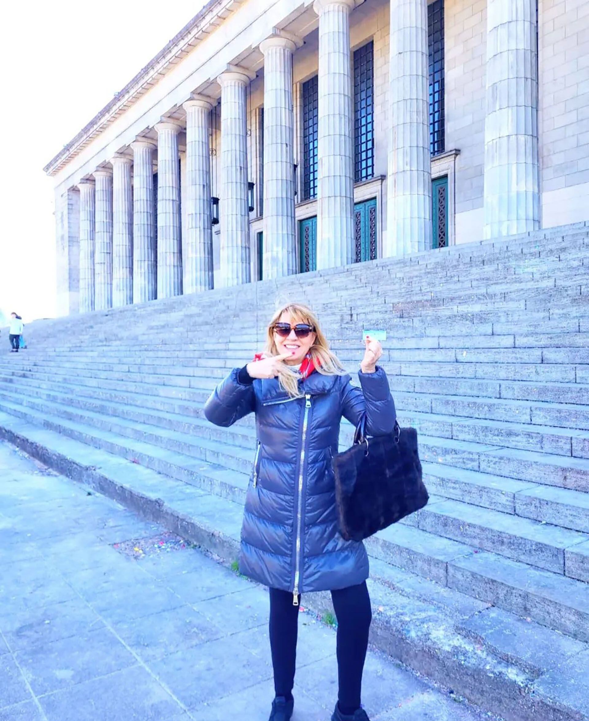 Teté Coustarot aseguró que fue a votar "feliz" (Instagram)