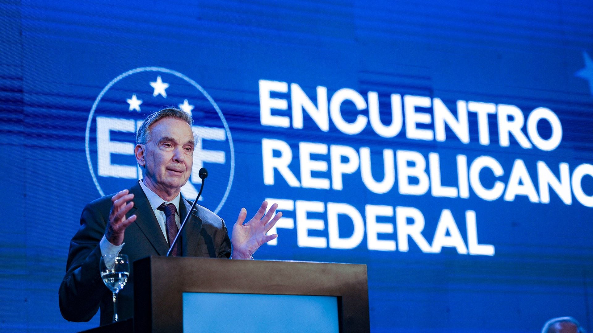 Miguel Ángel Pichetto presentó su candidatura para las elecciones de 2023 con un espacio denominado Encuentro Republicano Federal (Télam)