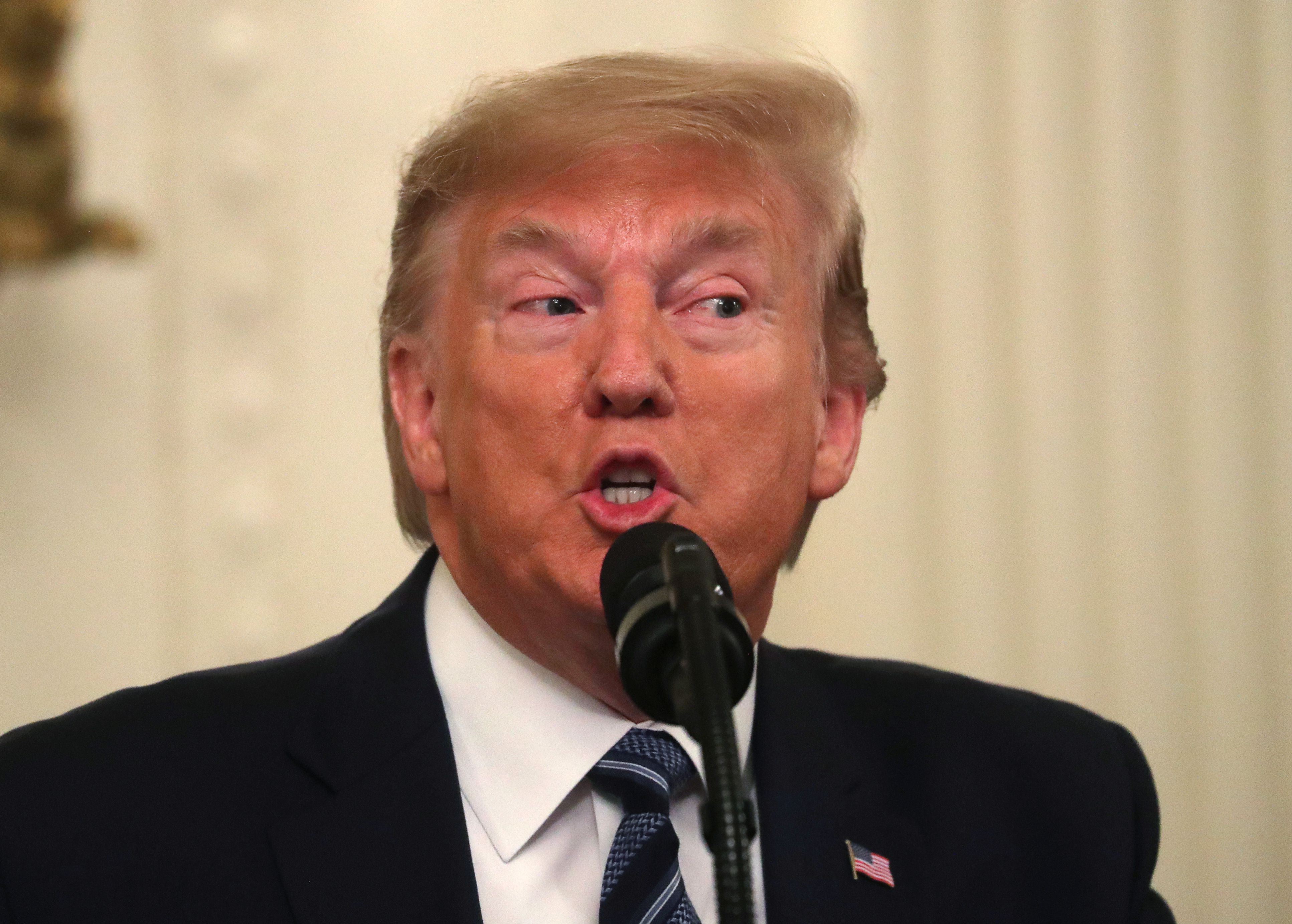  Donald Trumps. (REUTERS/Leah Millis)