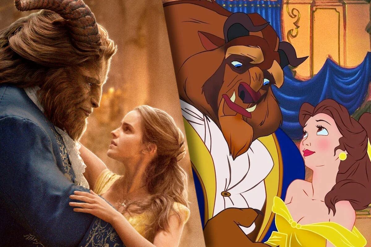 “Beauty and the Beast” es la tercera entrega de películas adaptadas de sus versiones animadas en los estudios de Disney.
