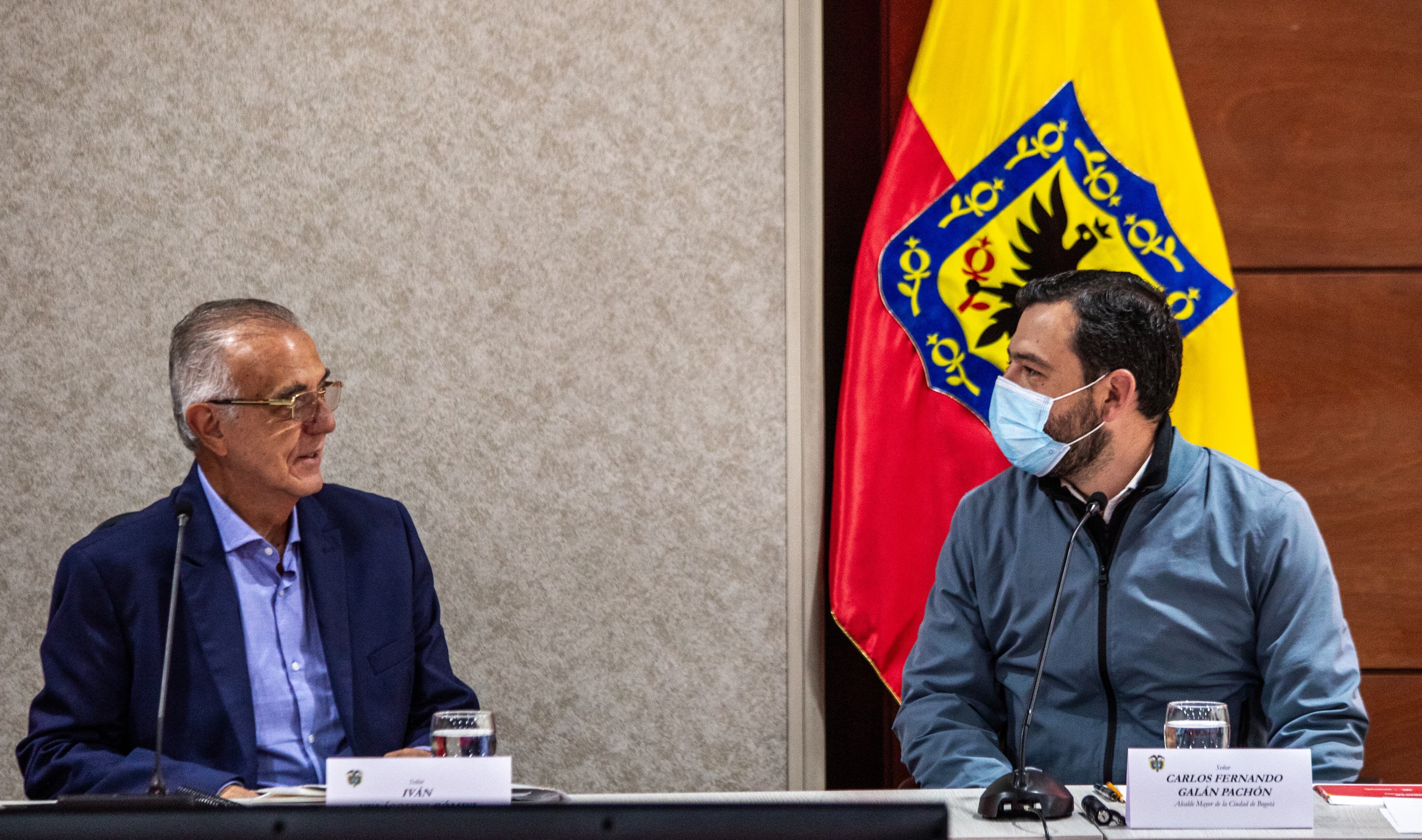 El alcalde de Bogotá se reunió con el ministro de Defensa para abordar situación de seguridad en la capital - Alcaldía de Bogotá